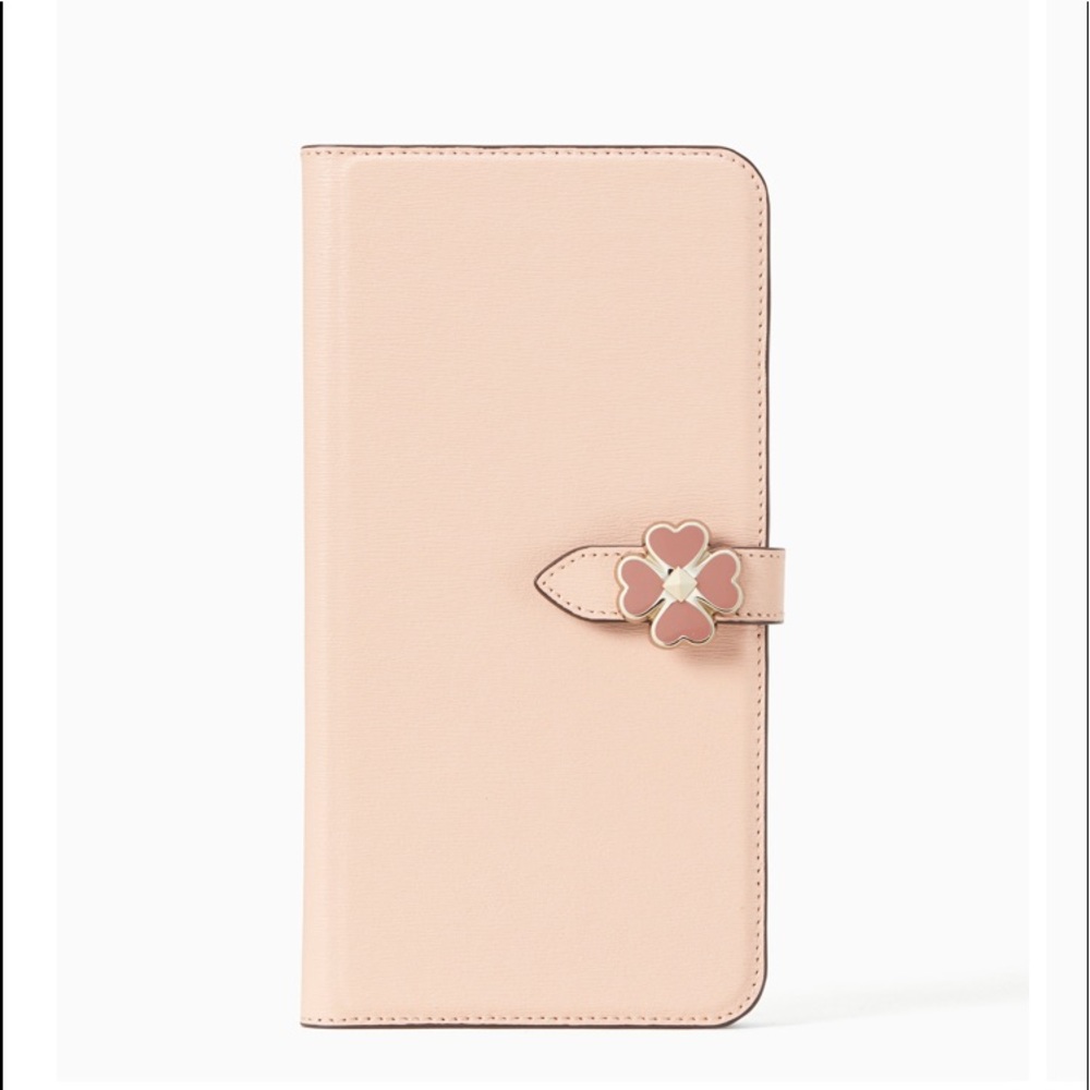Kate Spade 
flower folio iphone xs max case